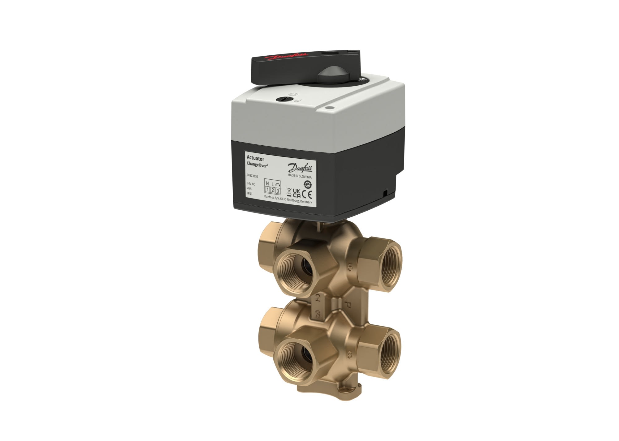 Danfoss - Moteur pour vanne 6 voies, 24V, câble 5m