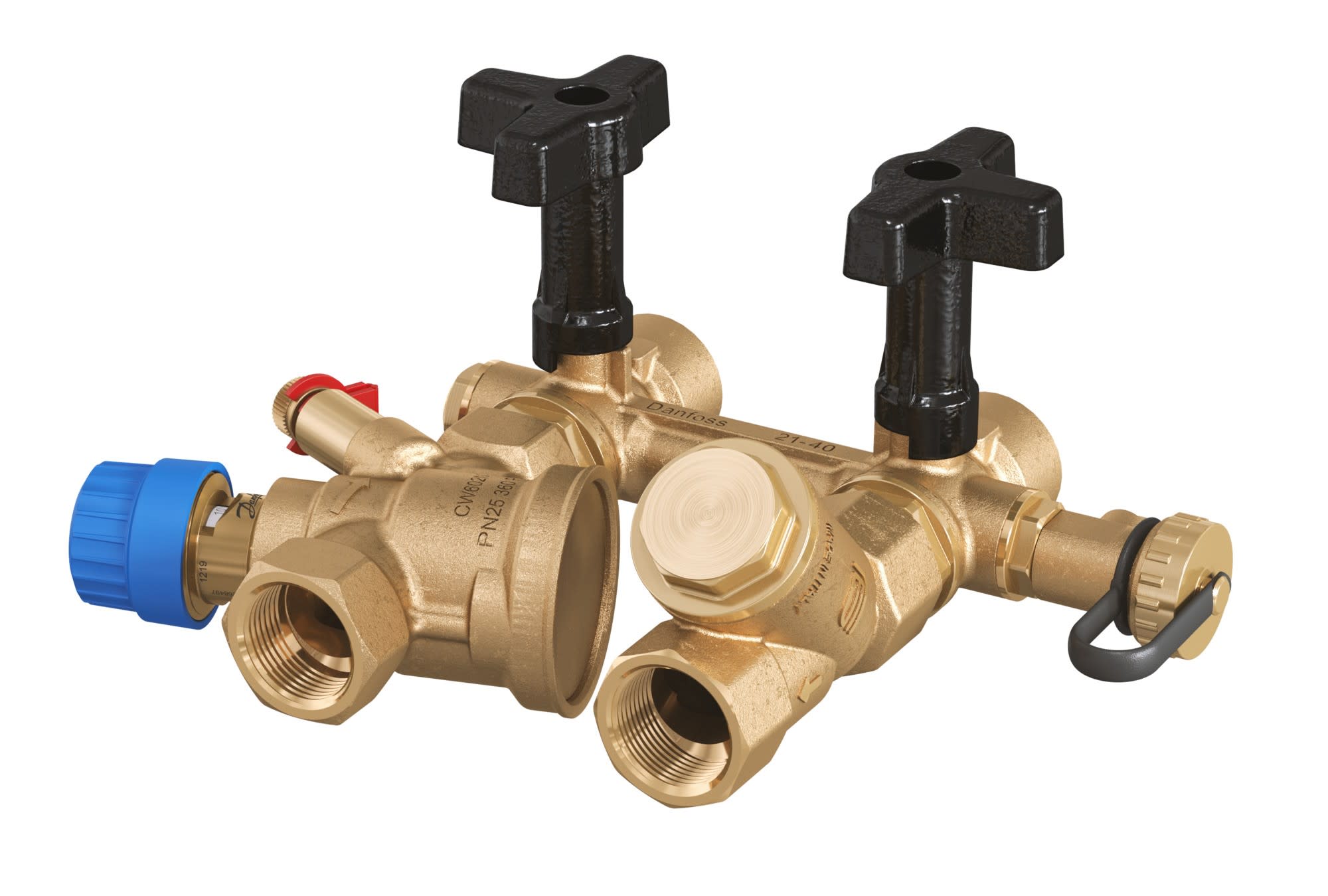 Danfoss - Kit Flexo 80 incluant AB-QM 4.0 DN20 gros débit