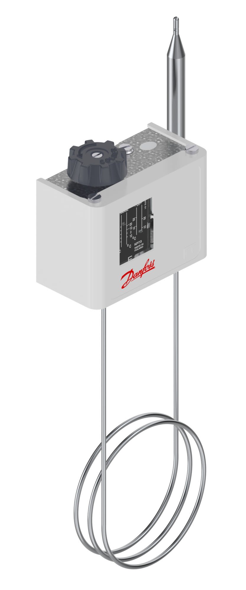 Danfoss - Thermostat, KP71 Plage de températures [°C]: -5 - 20, Réarmement: Auto, Fonction