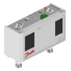 Danfoss - Pressostat, KP7ABS Press de rég du côté gauche: 8.00 - 32.00, Régulation côté dr