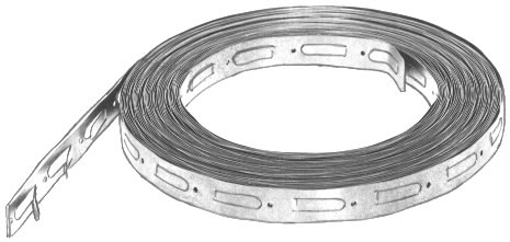 Danfoss - Bande de fixation DEVIfast 25m * 2cm métal