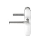 Mul T Lock - CODE HANDLE PORTE SUR PLAQUE GAUCHE 7mm, SANS EMPREINTE CYLINDRE