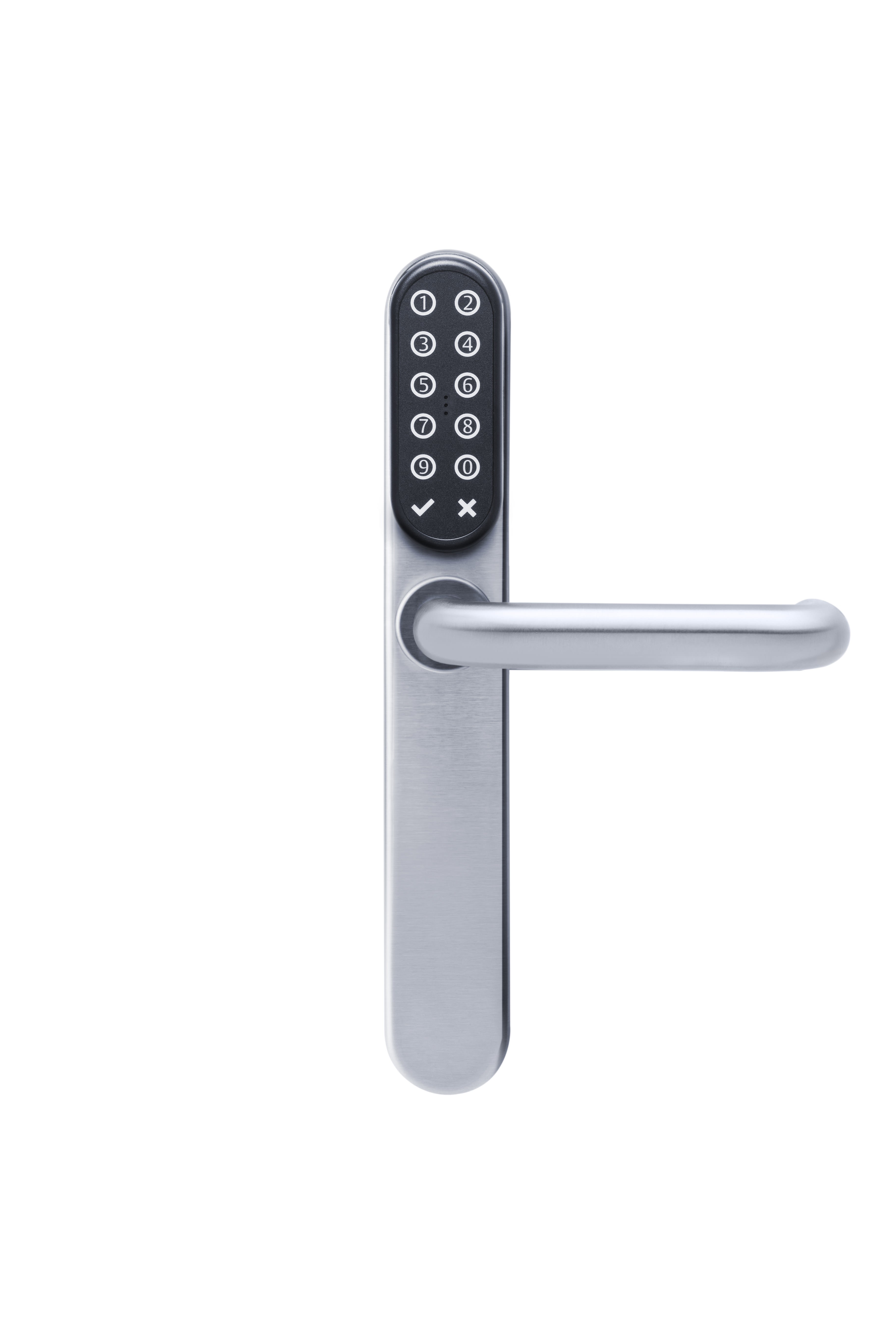 Mul T Lock - SMARTAIR POIGNEE I-MAX MF+CODE STD NO/INOX WIR V3 C 7 1/2 CYL 70 SENA