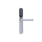 Mul T Lock - SMARTAIR POIGNEE I-MAX MF+CODE EXT NOIR/INOX WIR V3 CAR 7 SS CYL SENA