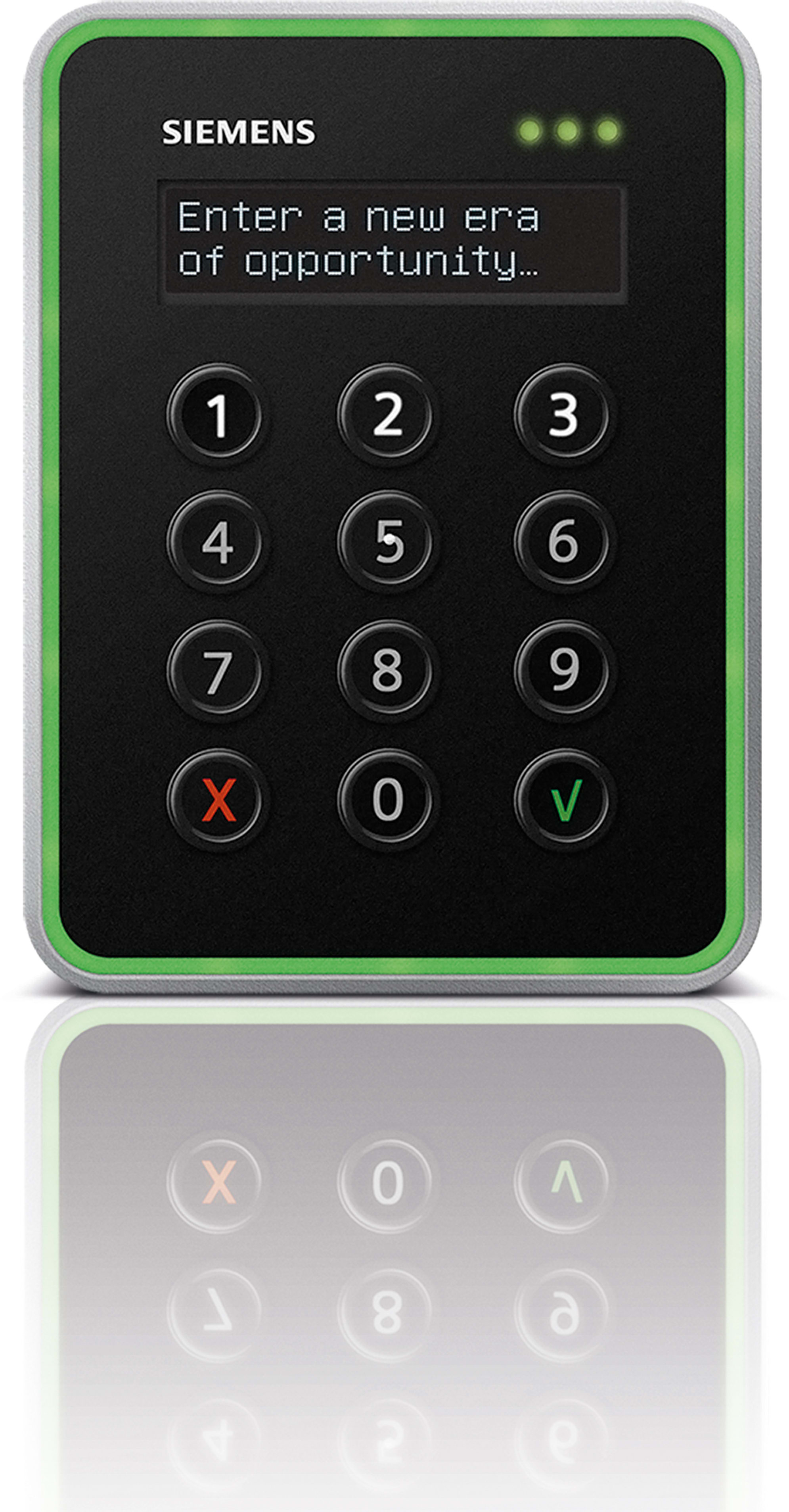 VANDERBILT INTERNATIONAL - Lecteur clavier-afficheur 13,56 MHz seriel-sectoriel antivandale Arming sta