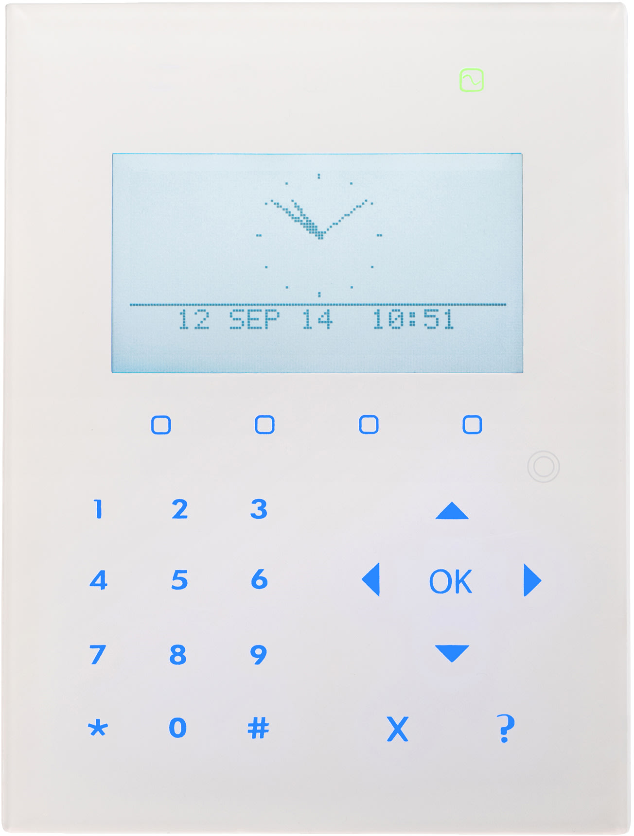 VANDERBILT INTERNATIONAL - SPCK521 Clavier compact tactile + lecteur prox, 6x20 caracteres, extra plat