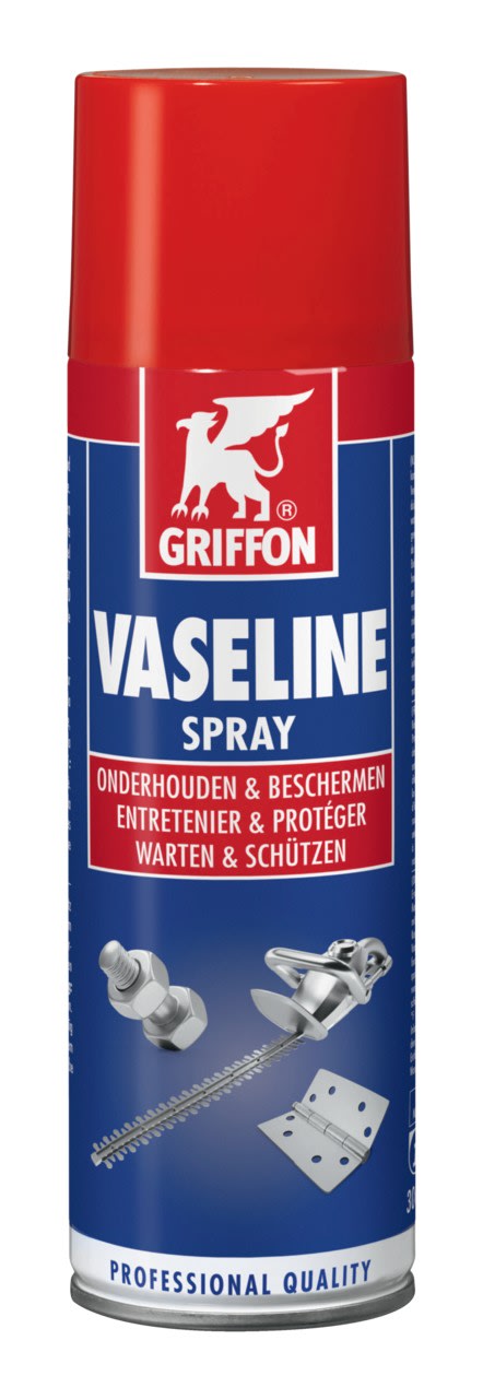 Griffon - Vaseline Spray graisse d'entretien et de protection des métaux - Aérosol 300 ML