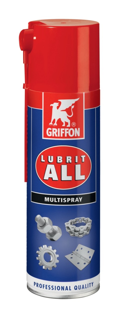 Griffon - LUBRIT-ALL multi-usages (lubrifie, protège, nettoie et dégrippe) aérosol 300 ML