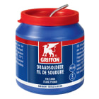Griffon - Fil de soudure étain/plomb 40/60 noyau de résine - Dia 2 mm - pot de 500 G