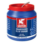 Griffon - Fil de soudure étain/plomb 60/40 noyau de résine - Dia 1,5 mm - pot de 500 G