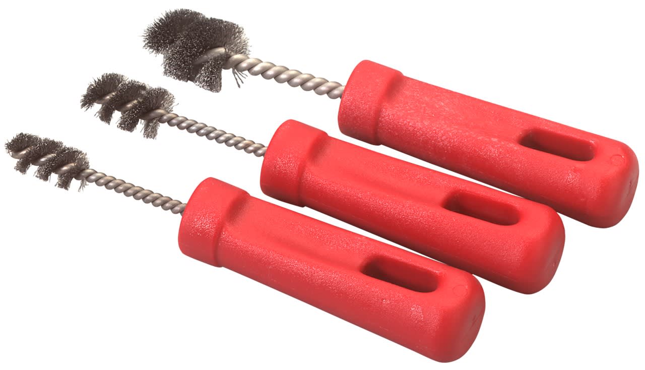 Griffon - Set de goupillons diametre 12-15-22 mm pour nettoyer les tuyaux cuivre