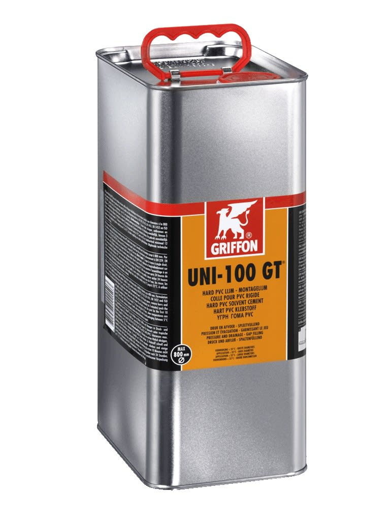 Griffon - UNI-100 GT colle PVC 5 L