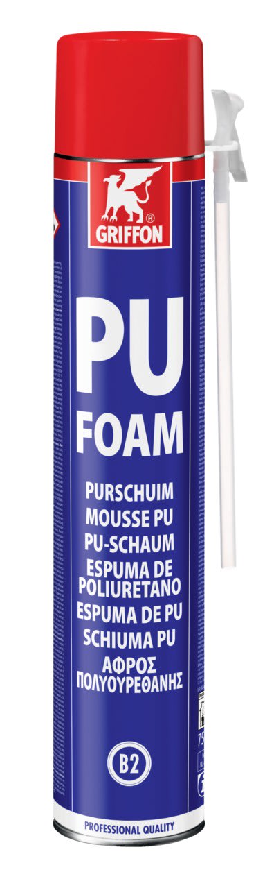 Griffon - PU-FOAM mousse PU - aérosol 750 ML