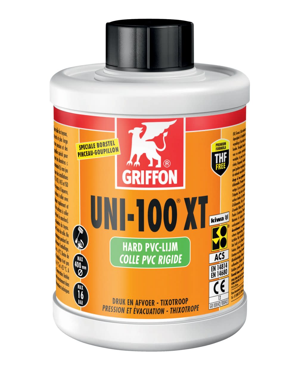 Griffon - UNI-100 XT Colle PVC thixotrope 1 L