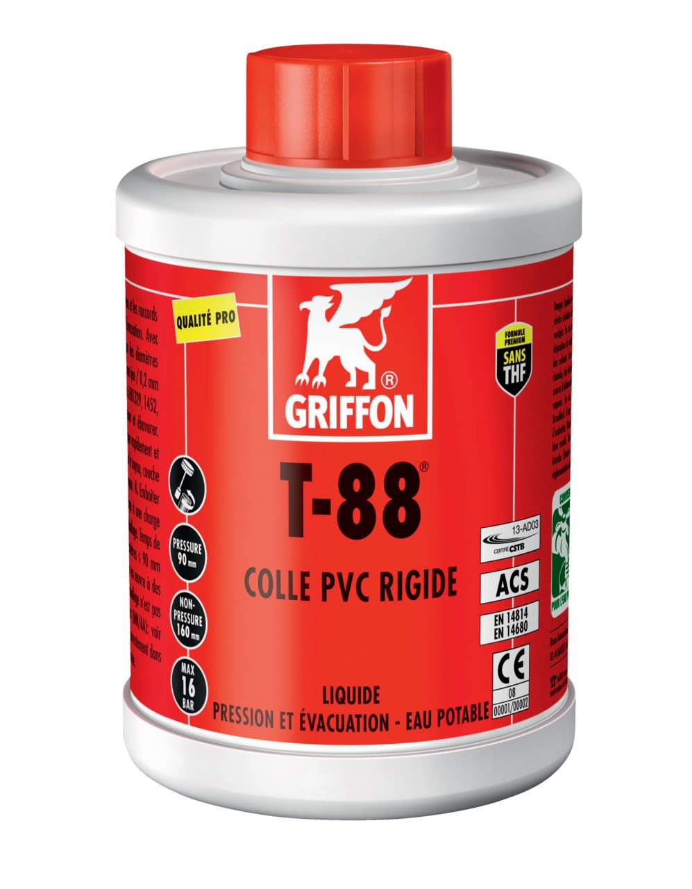 Griffon - T-88 Colle PVC liquide 1 L