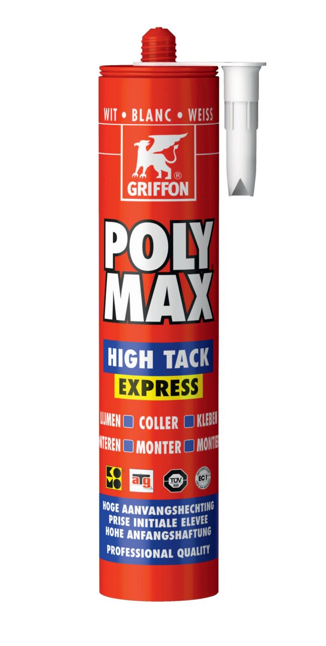 Griffon - Poly Max High Tack Express blanc - cartouche 435 G