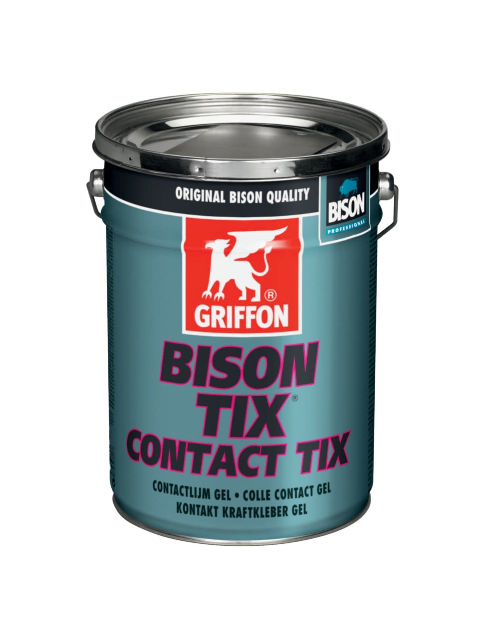 Griffon - CONTACT TIX colle de contact base neoprene thixotrope sans odeurs 5 L