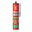 Griffon - Poly Max Fix&Seal Express gris transparent - cartouche 300 G