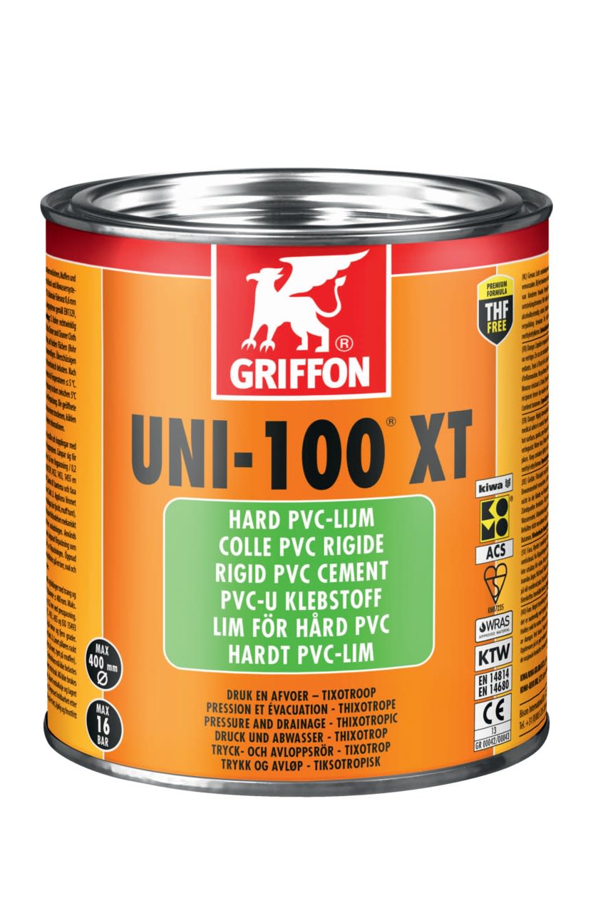 Griffon - UNI-100 XT Colle PVC thixotrope 1 L