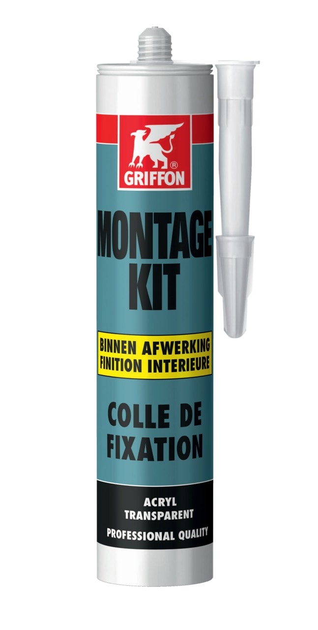 Griffon - Montage Kit colle de fixation à base d'acrylate - cartouche 310 G