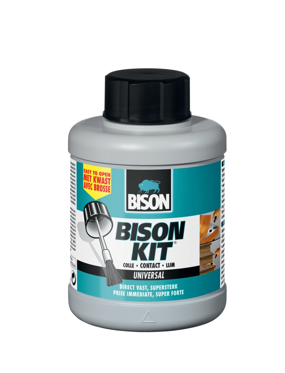 Griffon - BISON KIT 400ml colle de contact base néoprène. avec pinceau. super forte