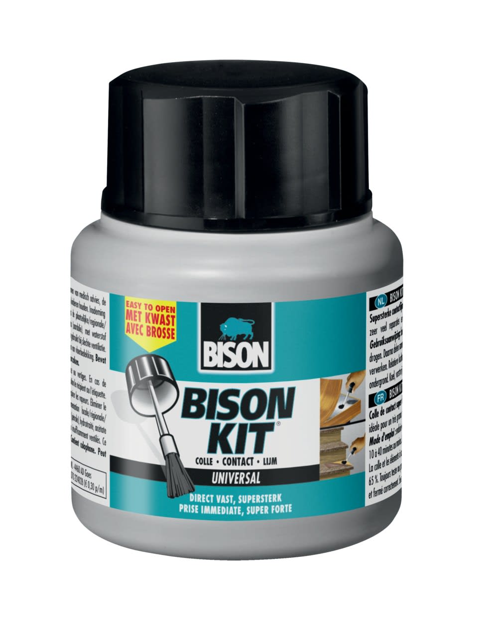 Griffon - BISON KIT 125ml colle de contact base néoprène. avec pinceau. super forte