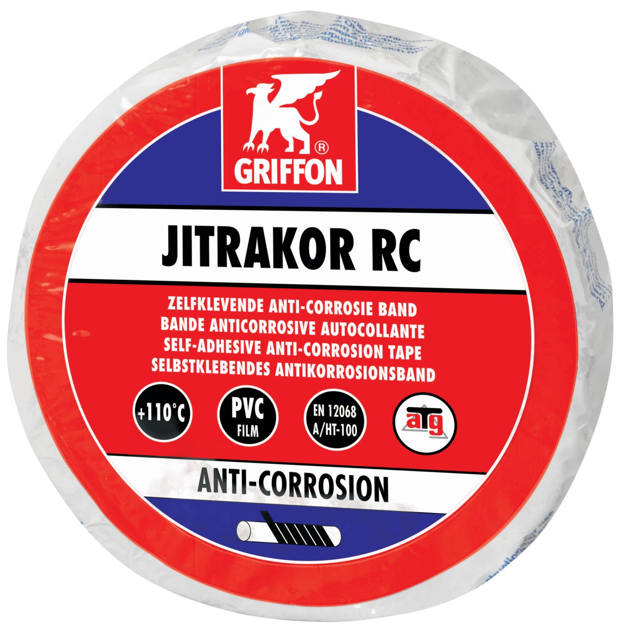 Griffon - JITRAKOR RC Bande anti-corrosion pour tuyaux chauds 10 M x 5 CM