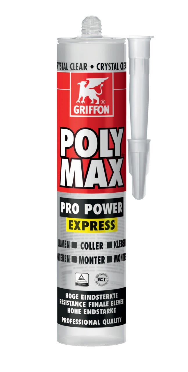 Griffon - Poly Max Pro Power Express crystal - cartouche 300 G