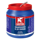 Griffon - Fil de soudure étain/cuivre 97/3 noyau de résine - Dia 1.5 mm - Pot 500 G
