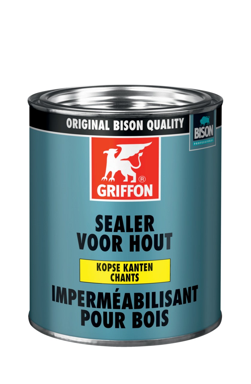 Griffon - Imperméabilisant bois, blanc, pour les chants, séchage rapide - pot 750 ML