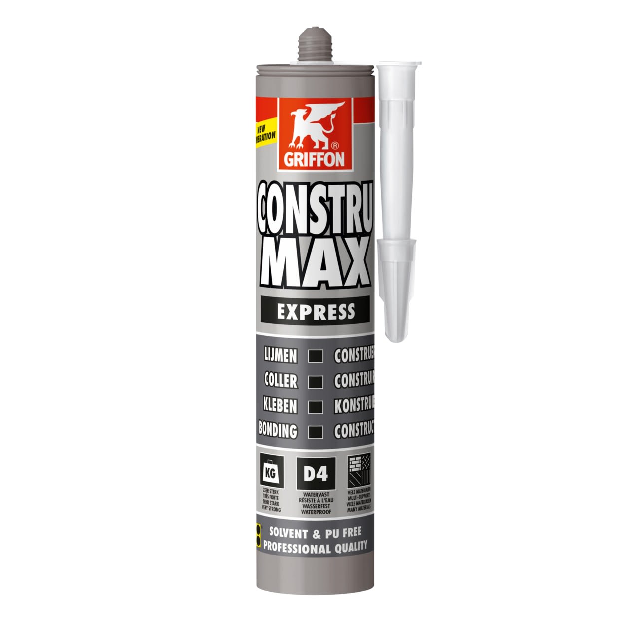 Griffon - Constru Max Express colle de construction - cartouche 380 G