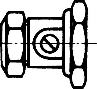 POMPES GRUNDFOS DISTRIBUTION SA - Jeu 2 RU Laiton + vanne G11/2 - 22 mm