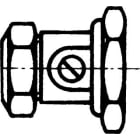 POMPES GRUNDFOS DISTRIBUTION SA - Jeu 2 RU Laiton + vanne G11/2 - 22 mm