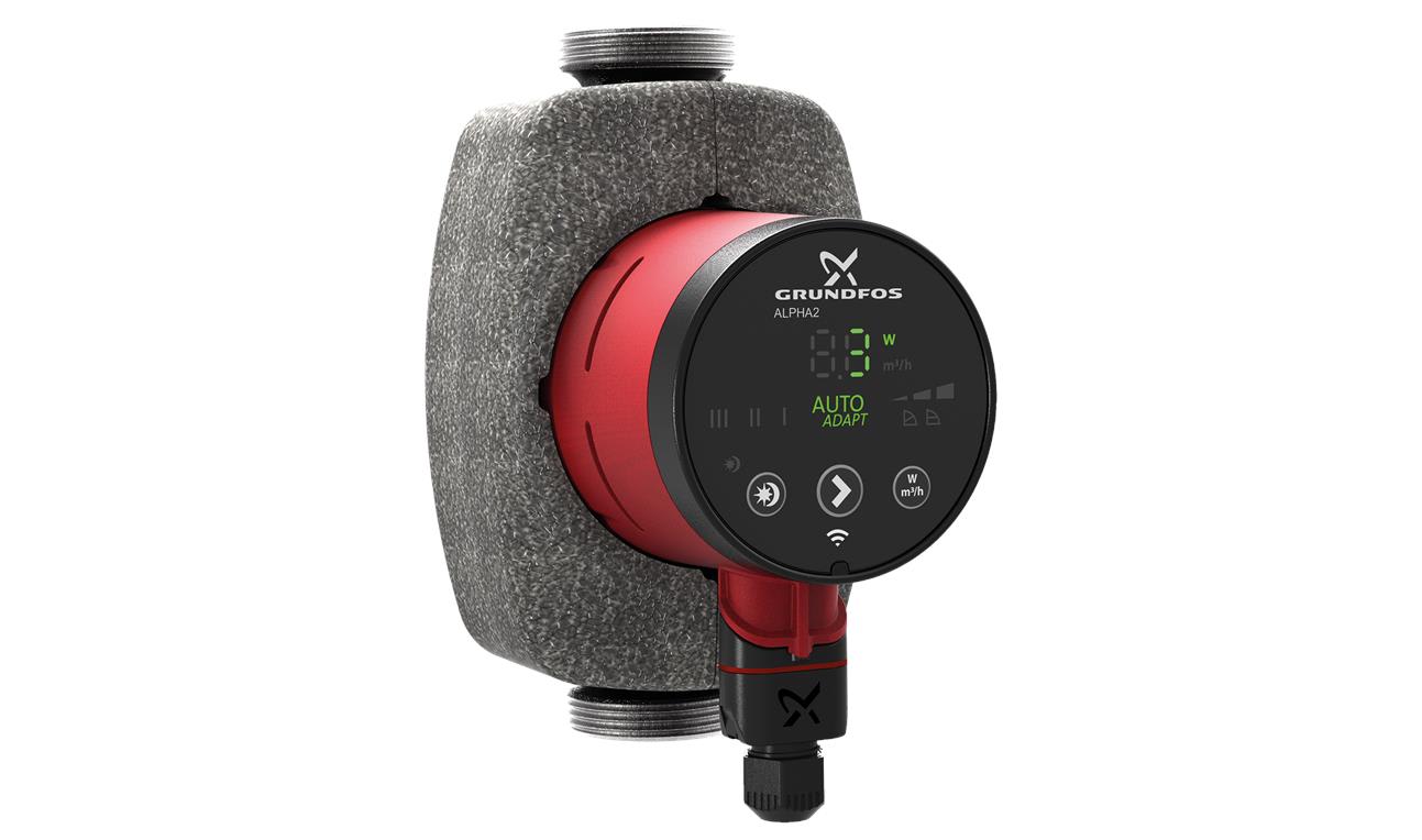 POMPES GRUNDFOS DISTRIBUTION SA - ALPHA2 25-60 N 180 1x230V 50Hz 6H