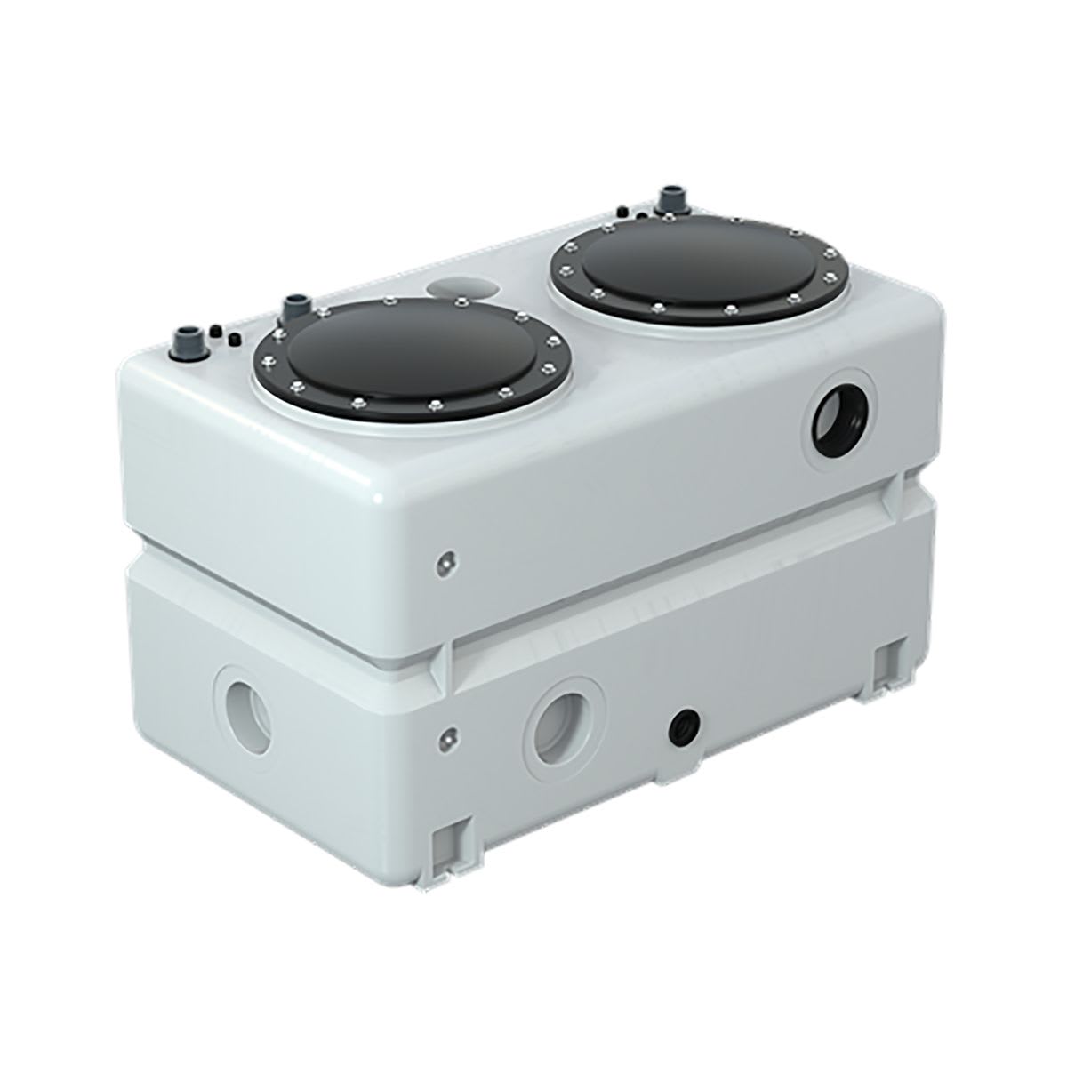 POMPES GRUNDFOS DISTRIBUTION SA - DUOLIFT 540.40.SEG avec tuyauterie