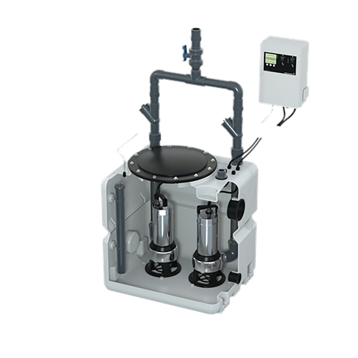 POMPES GRUNDFOS DISTRIBUTION SA - DUOLIFT.270.AP50B.50.15.3