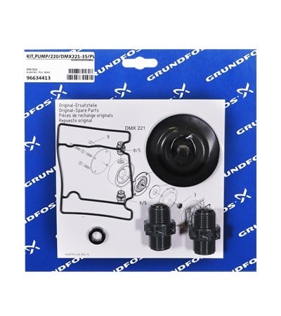 POMPES GRUNDFOS DISTRIBUTION SA - Kit clapets/membrane en PVC/V/G