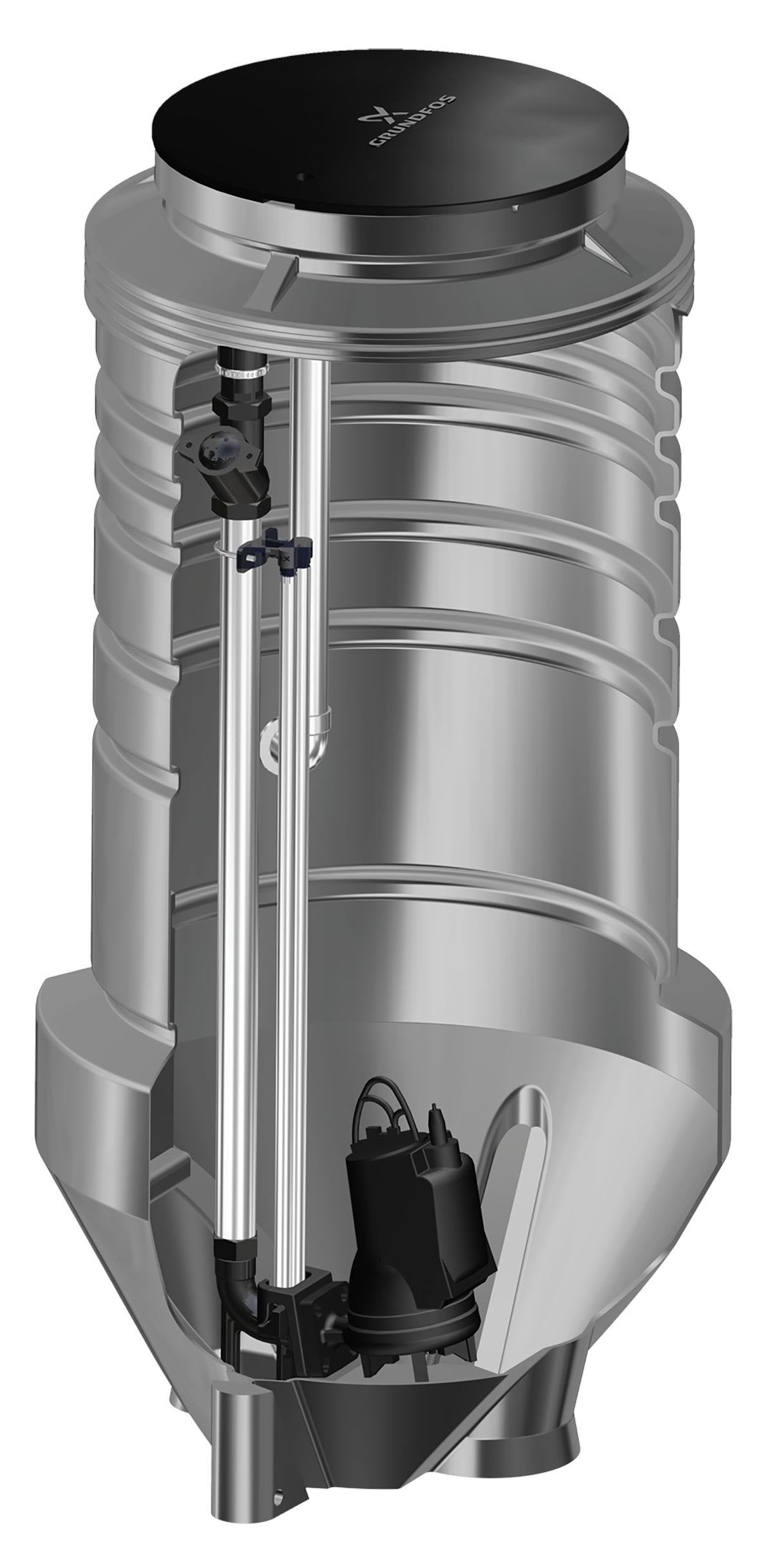 POMPES GRUNDFOS DISTRIBUTION SA - PS.R.10.25.S.GC.PE.50.S.AP35