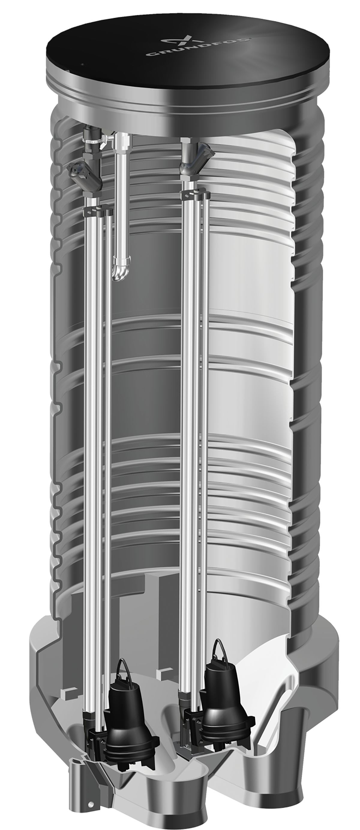 POMPES GRUNDFOS DISTRIBUTION SA - PS.R.12.25.D.GC.304.50.A50.APB