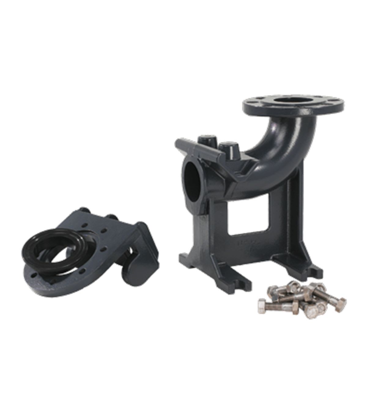 POMPES GRUNDFOS DISTRIBUTION SA - Kit pied d'assise droit fonte Rp 2