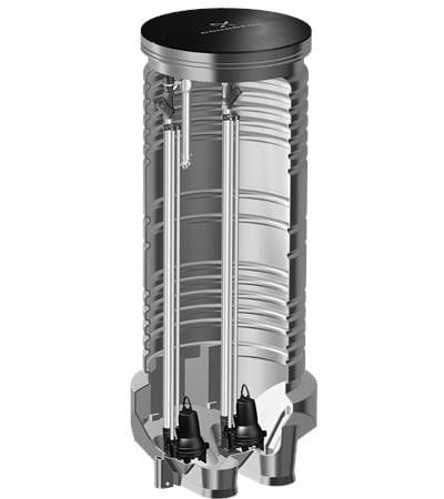POMPES GRUNDFOS DISTRIBUTION SA - PS.R.12.25.D.GC.304.65.A65.DP/SL