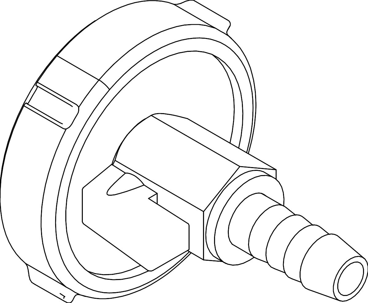 POMPES GRUNDFOS DISTRIBUTION SA - Bride de purge - COMFORT
