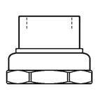 POMPES GRUNDFOS DISTRIBUTION SA - Set raccord int. R3/4