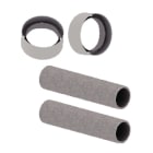 Chappee - Conduit PPE Ø 125 Longueur 2x1 m avec 2 manchons