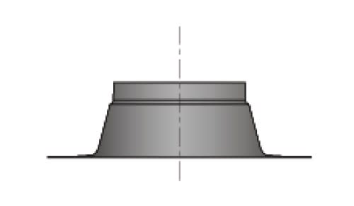 Chappee - Solin pour toit plat Ø 300 mm