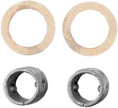 Chappee - Kit d'assemblage pour radiateur fonte à façade plane