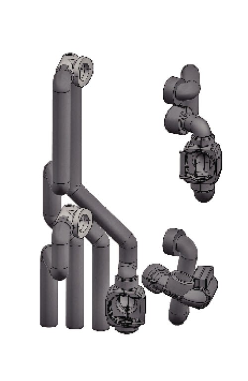 Chappee - Kit d'isolation des tubulures modules intérieurs Multi-C