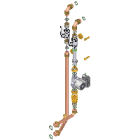 Chappee - Kit de raccordement pour cascade chaudières 50-70 kW