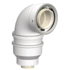 Chappee - Coude clapet Ø 80/125 3 CEP