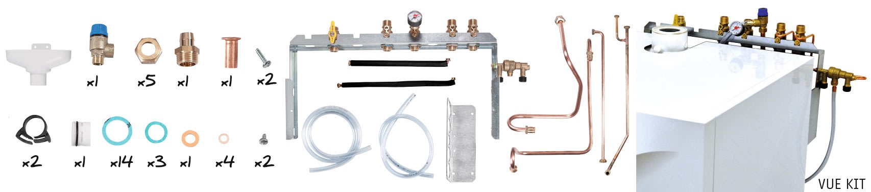 Chappee - Kit de raccordement central